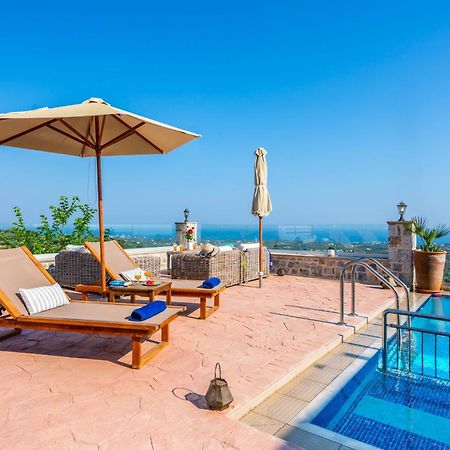 New Villa Kantifes 4 Families Or Couples With Private Pool & Bbq Kirianna 外观 照片
